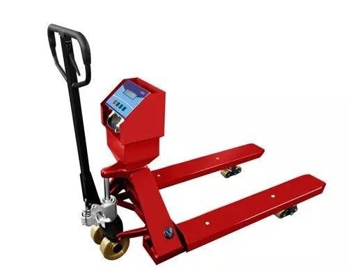 গুণ  1.5t 2t 3t Carbon Steel Hand Pallet Truck Scales কারখানা